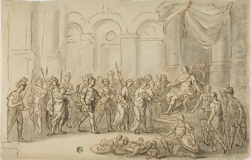 The Continence of Scipio Wall Art by Unknown artist - High-Resolution Digital Print