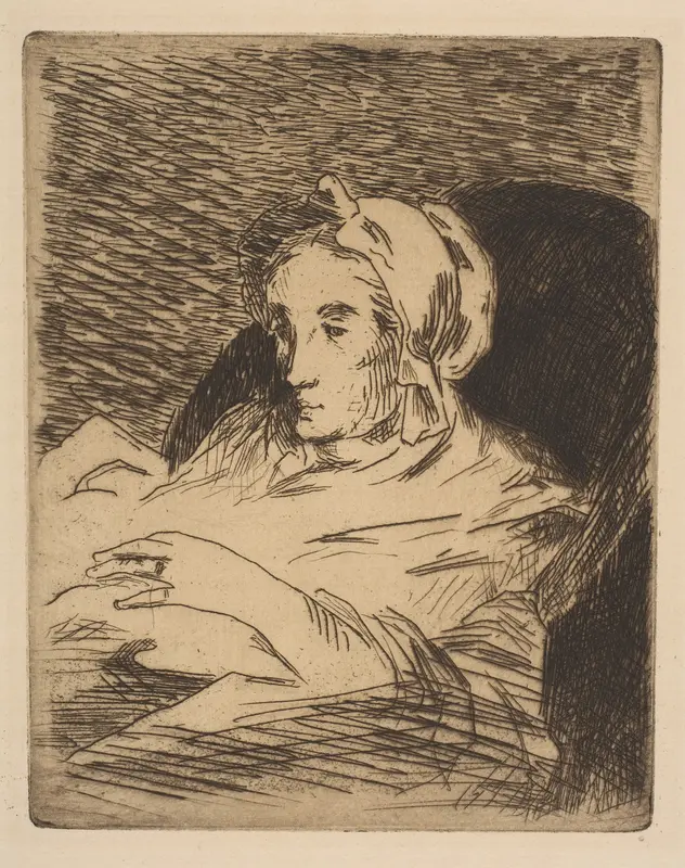 The Convalescent (Suzanne Manet)