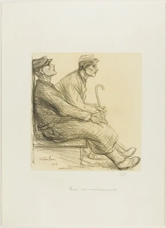 The Convalescents, plate two from Actualités