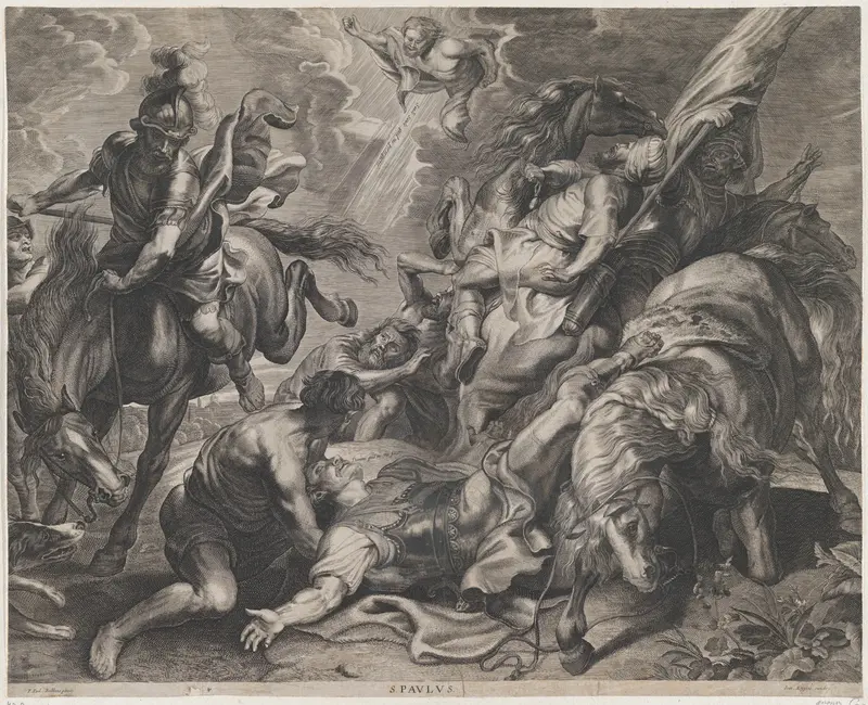 The Conversion of Saint Paul Wall Art by Johannes Meyssens - High-Resolution Digital Print
