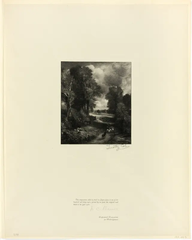 The Cornfield, from Old English Masters