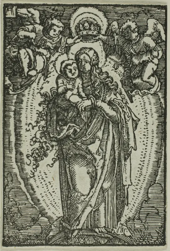 The Coronation of the Virgin, from The Fall and Redemption of Man Wall Art by Albrecht Altdorfer - High-Resolution Digital Print