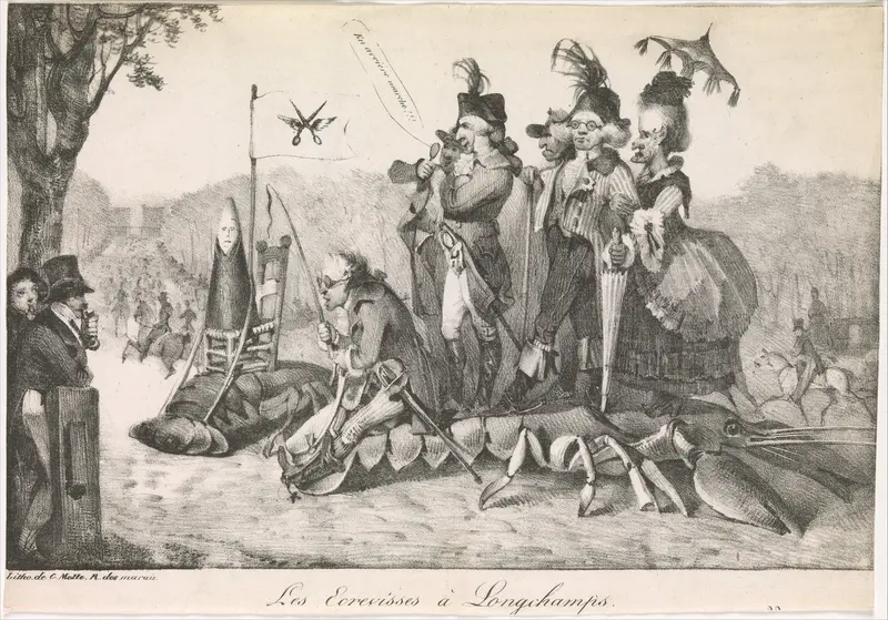The Crayfish at Longchamps Wall Art by Eugène Delacroix - High-Resolution Digital Print