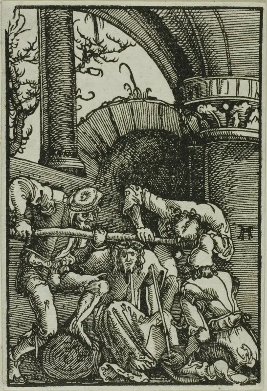 The Crowning with Thorns, from The Fall and Redemption of Man Wall Art by Albrecht Altdorfer - High-Resolution Digital Print