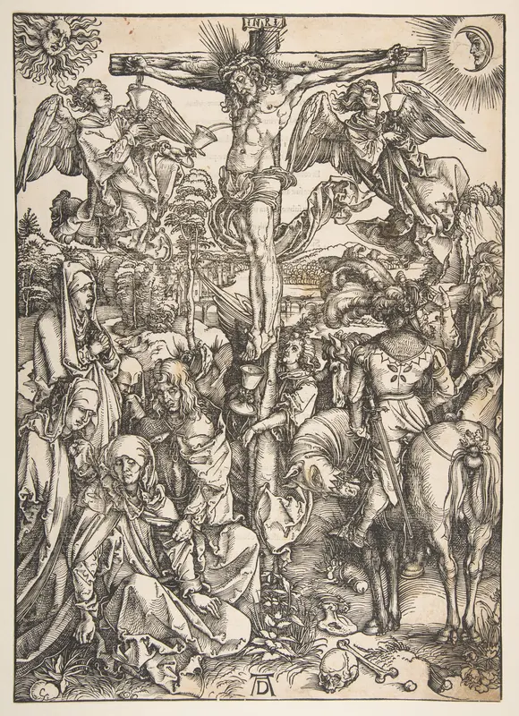 The Crucifixion Wall Art by Albrecht Dürer - High-Resolution Digital Print
