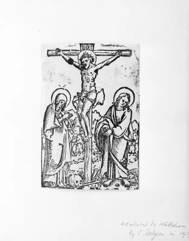 The Crucifixion Wall Art by Sebald Beham - High-Resolution Digital Print