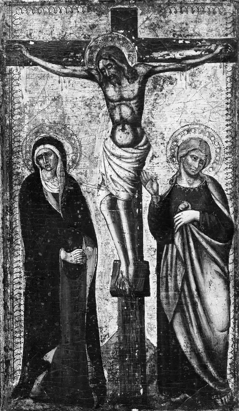 The Crucifixion Wall Art by Luca di Tommè di Nuto - High-Resolution Digital Print