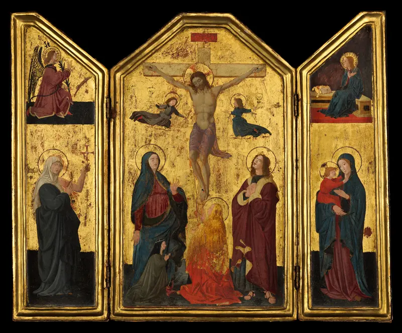 The Crucifixion Wall Art by Paolo Uccello (Paolo di Dono) - High-Resolution Digital Print