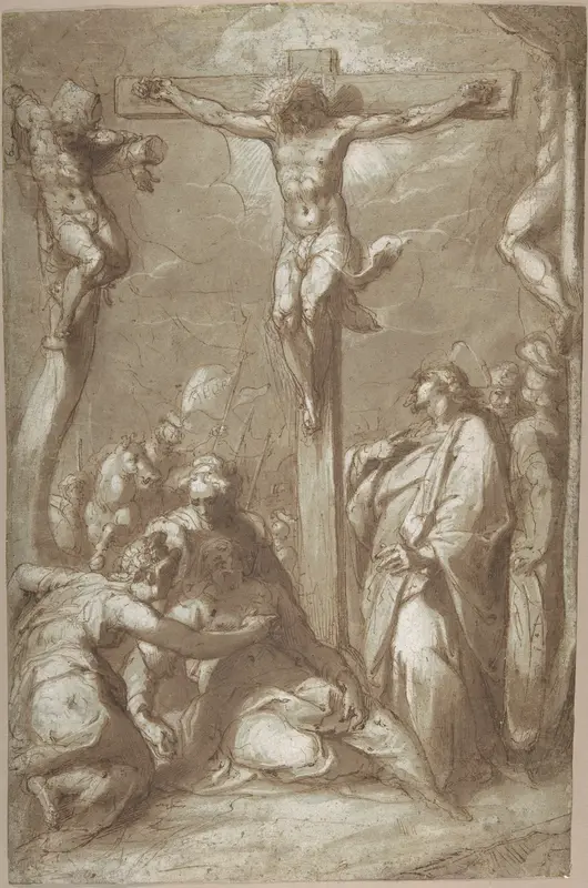 The Crucifixion of Christ Wall Art by Hans Speckaert - High-Resolution Digital Print