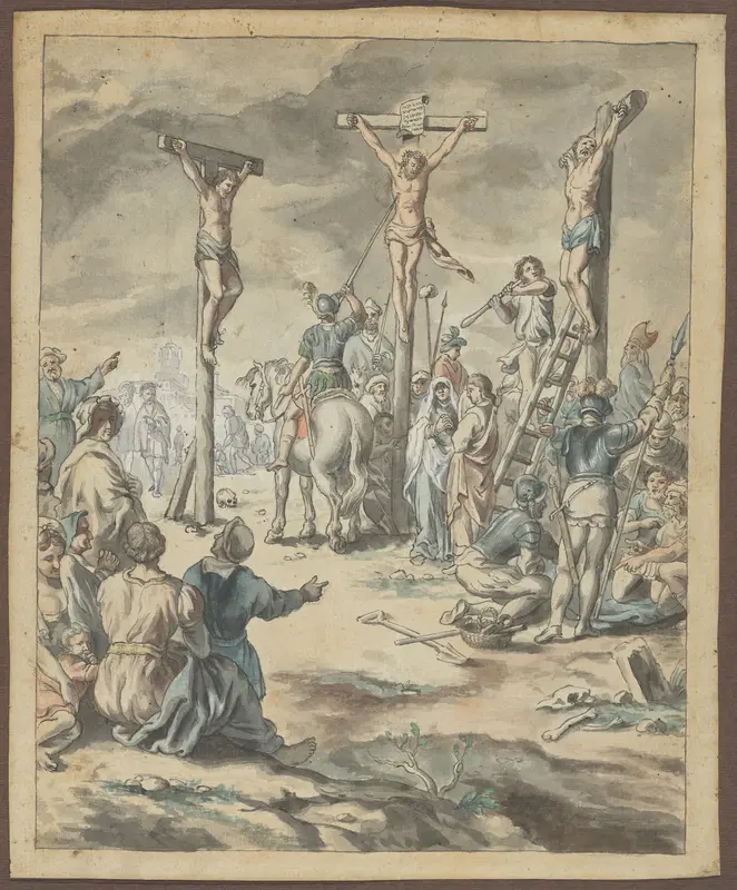 The Crucifixion of Christ Wall Art by Pehr Hörberg - High-Resolution Digital Print