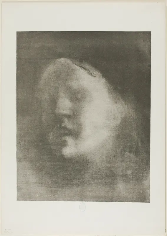 The Cry Wall Art by Eugène Carrière - High-Resolution Digital Print