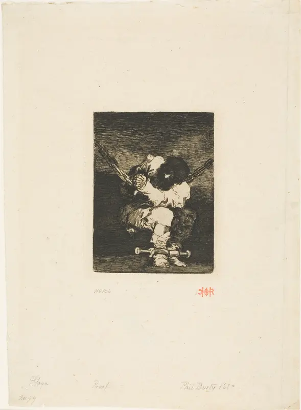 The Custody is as Barbarous as the Crime ("The Little Prisoner") Wall Art by Francisco José de Goya y Lucientes - High-Resolution Digital Print