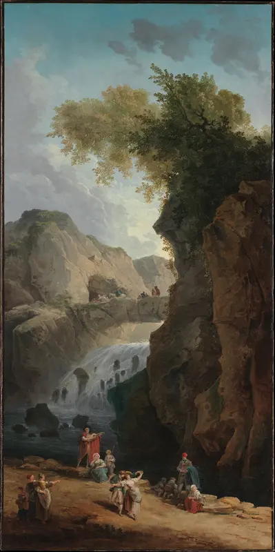 The Dance Wall Art by Hubert Robert - High-Resolution Digital Print