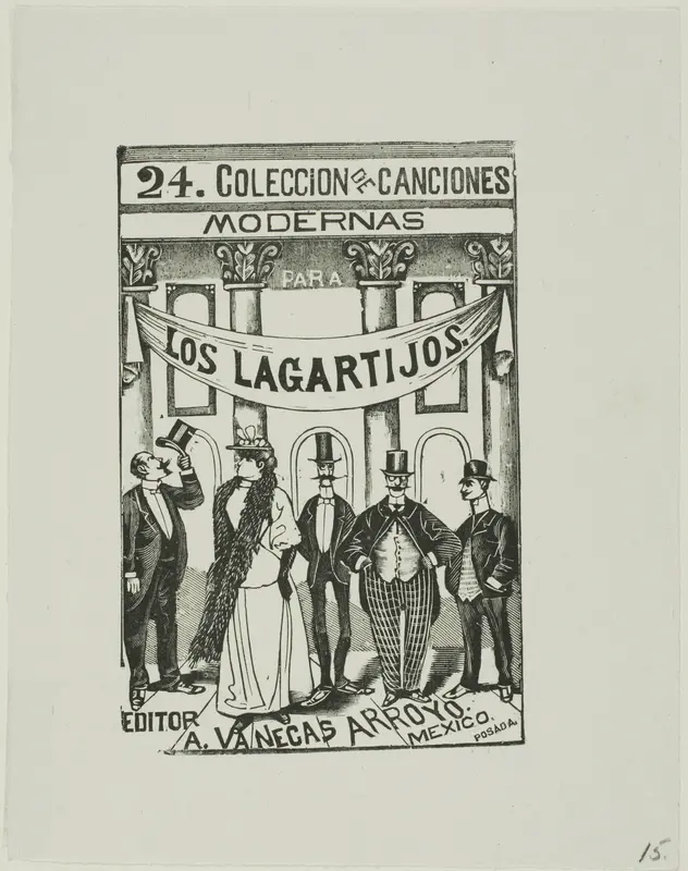 The Dandies Wall Art by José Guadalupe Posada - High-Resolution Digital Print