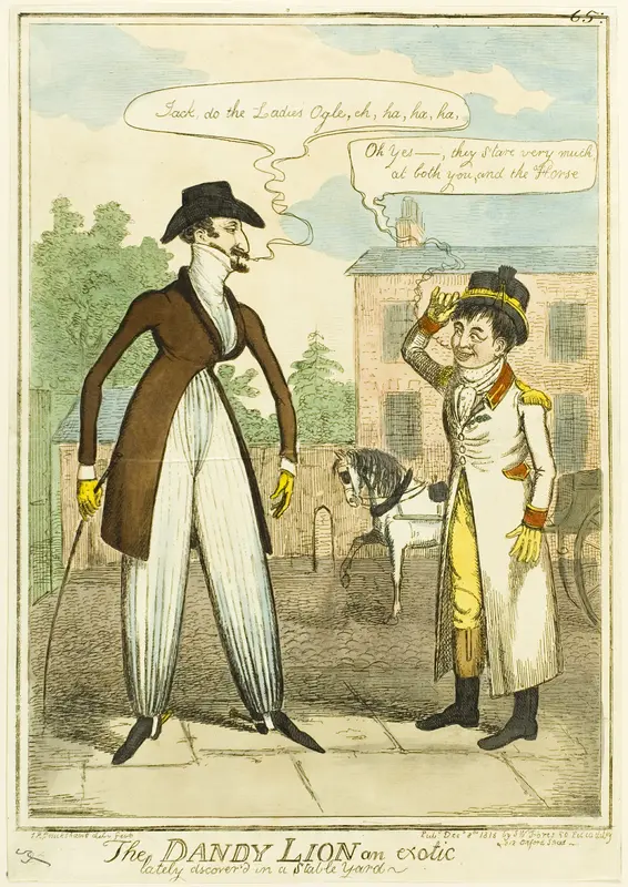 The Dandy Lion an Exotic lately Discovered in a Stable Yard