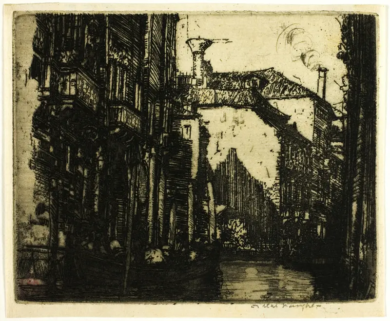 The Dark Canal, Venice