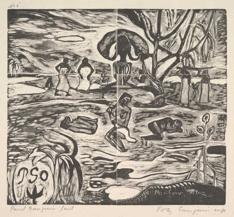 The Day of God Wall Art by Paul Gauguin - High-Resolution Digital Print