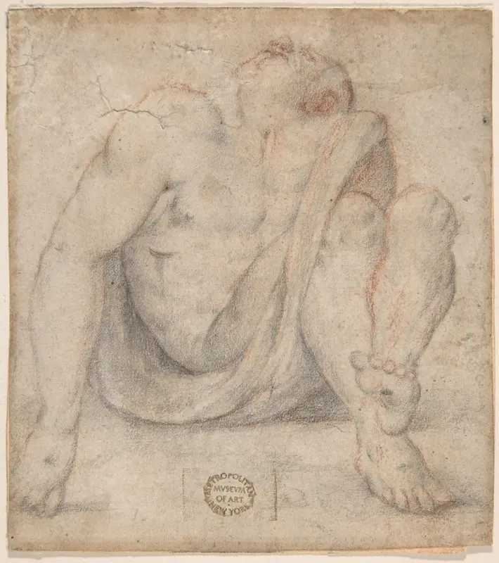 The Dead Christ Wall Art by Anonymous, Italian, Roman-Bolognese, 17th century - High-Resolution Digital Print