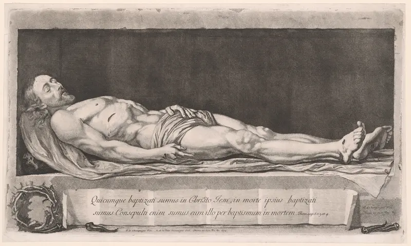 The Dead Christ Lying in the Sepulchre