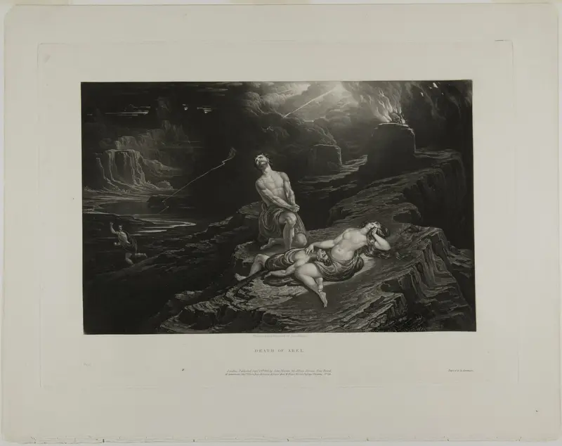 The Death of Abel, from Illustrations of the Bible