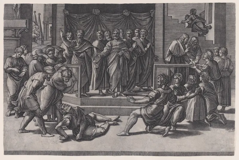 The Death of Ananias