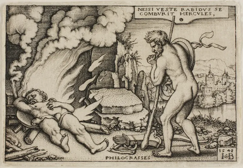 The Death of Hercules, from The Labors of Hercules