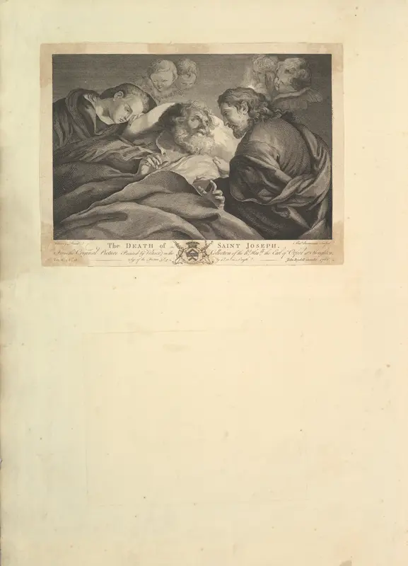 The Death of St. Joseph Wall Art by Alonso Cano - High-Resolution Digital Print