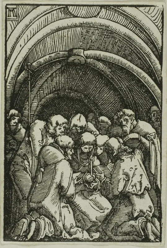 The Death of the Virgin, from The Fall and Redemption of Man Wall Art by Albrecht Altdorfer - High-Resolution Digital Print