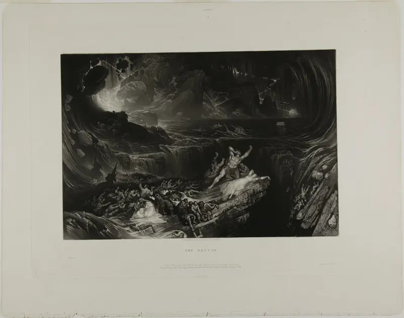 The Deluge, from Illustrations of the Bible