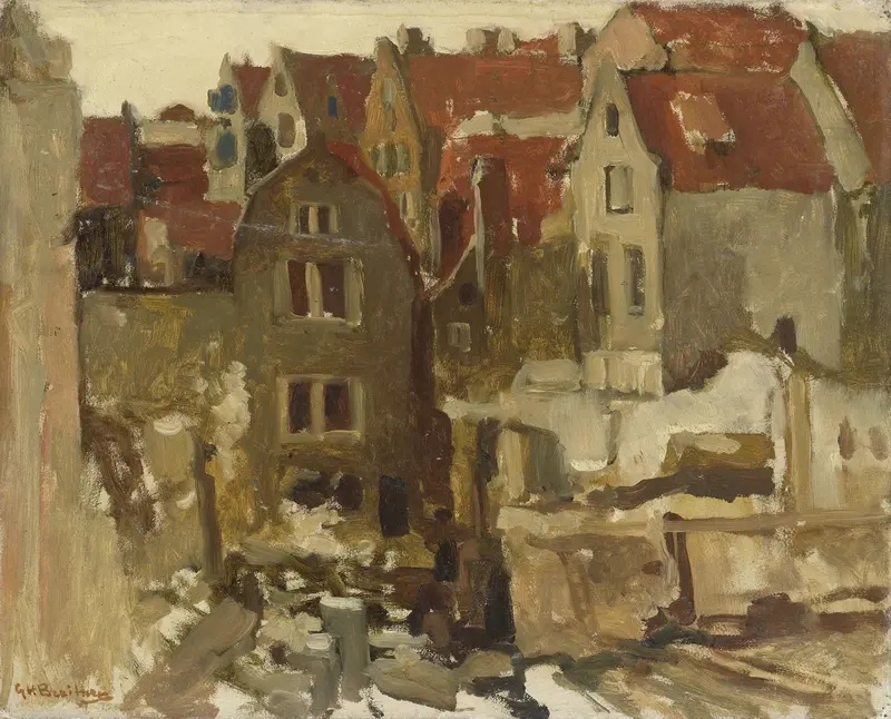The Demolition of the Grand Bazar de la Bourse on the Nieuwendijk, Amsterdam Wall Art by Unknown - High-Resolution Digital Print