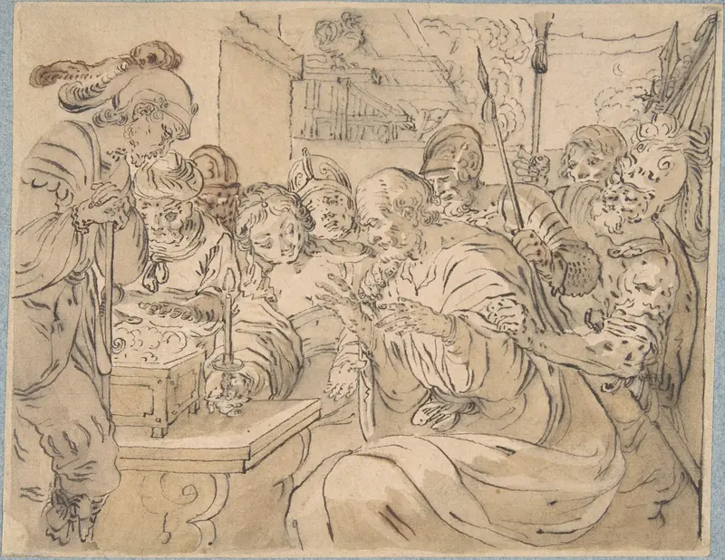 The Denial of St. Peter Wall Art by Rudolf Meyer - High-Resolution Digital Print
