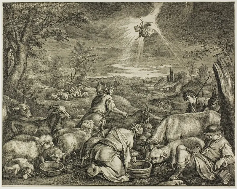 The Departure of Abraham for Sichem, from Cabinet Reynst
