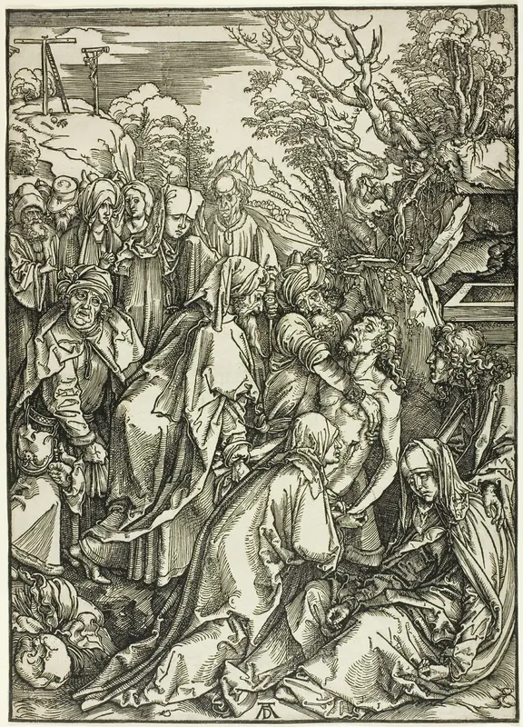 The Deposition of Christ, from The Large Passion