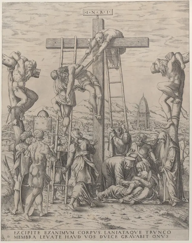The Descent from the Cross Wall Art by Mario Cartaro - High-Resolution Digital Print