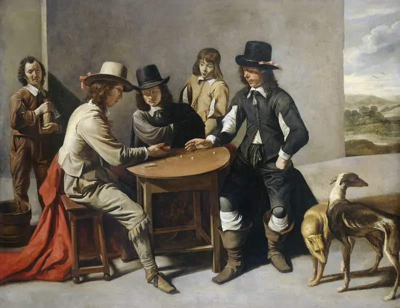 The Dice Shooters Wall Art by Unknown - High-Resolution Digital Print