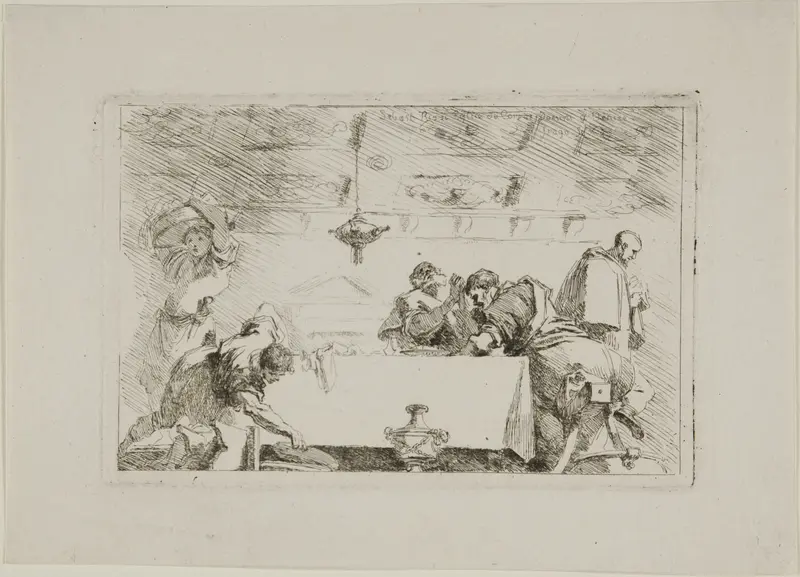 The Disciples at Emmaus Wall Art by Jean Honoré Fragonard - High-Resolution Digital Print