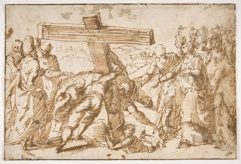 The Discovery of the True Cross Wall Art by Bernardo Strozzi - High-Resolution Digital Print