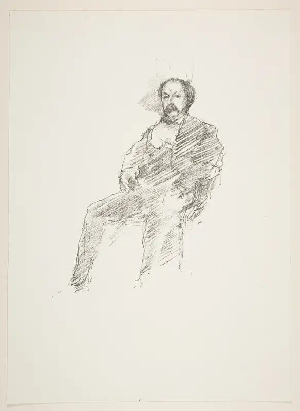 The Doctor, from "The Pageant" Wall Art by James McNeill Whistler - High-Resolution Digital Print