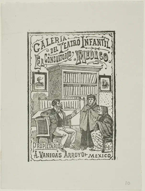 The Doctor's Office Wall Art by José Guadalupe Posada - High-Resolution Digital Print