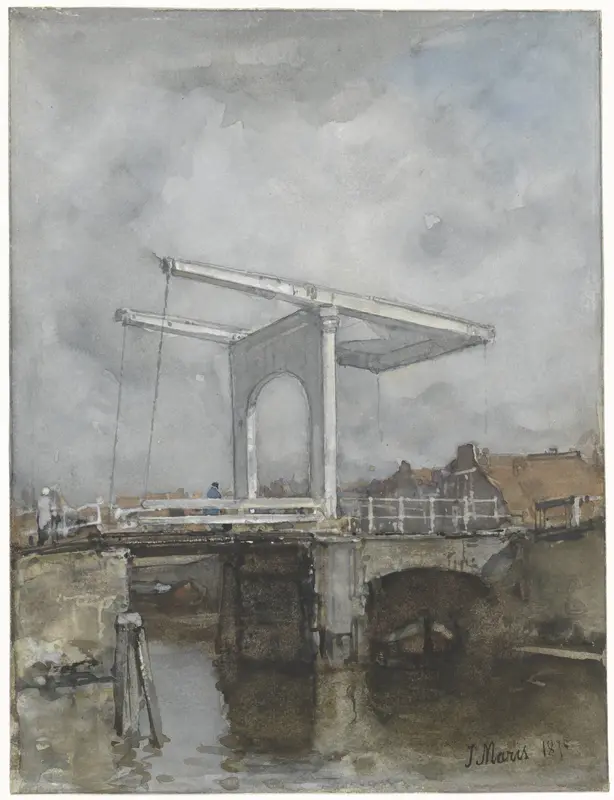 The Drawbridge Wall Art by Unknown - High-Resolution Digital Print