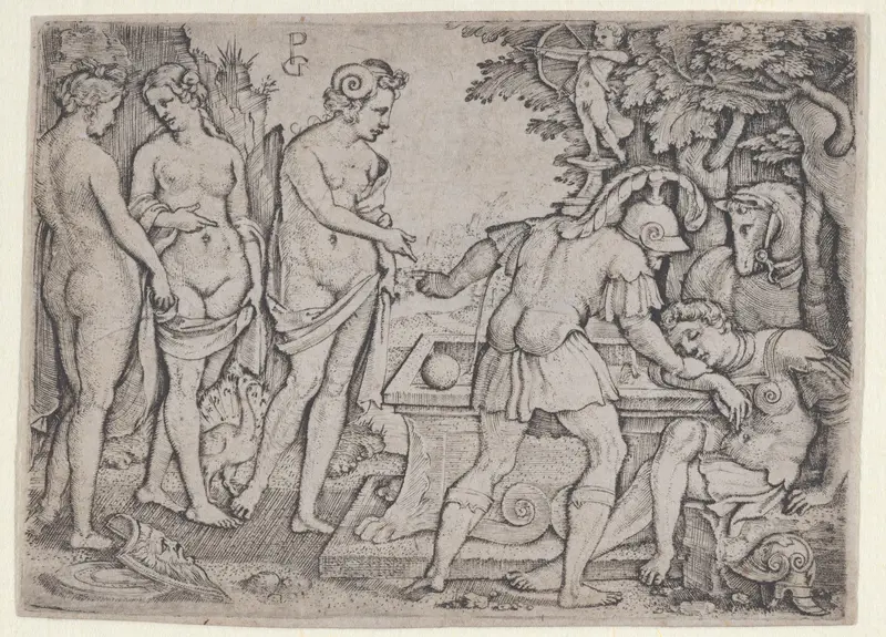 The Dream of Paris Wall Art by Georg Pencz - High-Resolution Digital Print