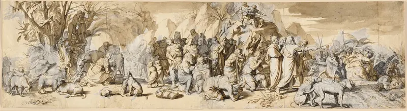 The Drowning of Pharaoh's Army Wall Art by Martin Pepijn - High-Resolution Digital Print