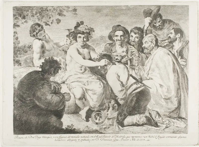 The Drunkards Wall Art by Francisco José de Goya y Lucientes - High-Resolution Digital Print