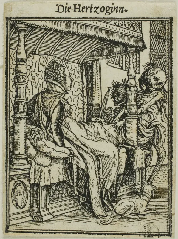 The Duchess Wall Art by Hans Holbein, the younger - High-Resolution Digital Print