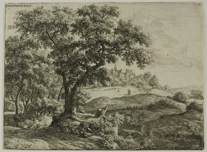 The Edge of the Forest Wall Art by Anthonie Waterloo - High-Resolution Digital Print