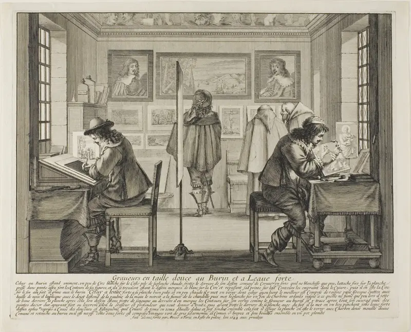 The Engraver and the Etcher