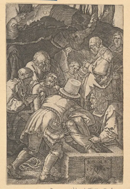 The Entombment Wall Art by Mario Cartaro - High-Resolution Digital Print