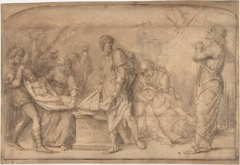 The Entombment, after Mantegna