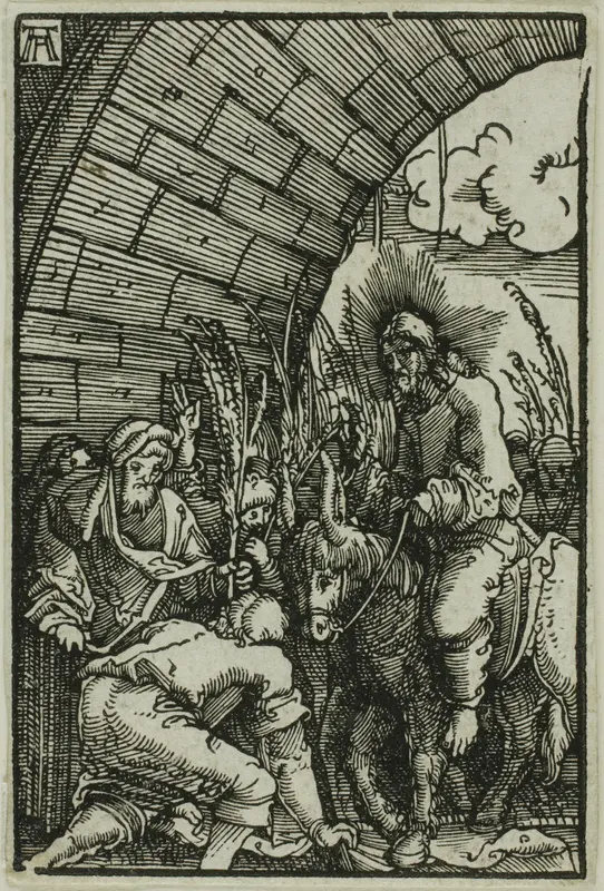 The Entry into Jerusalem, from The Fall and Redemption of Man Wall Art by Albrecht Altdorfer - High-Resolution Digital Print
