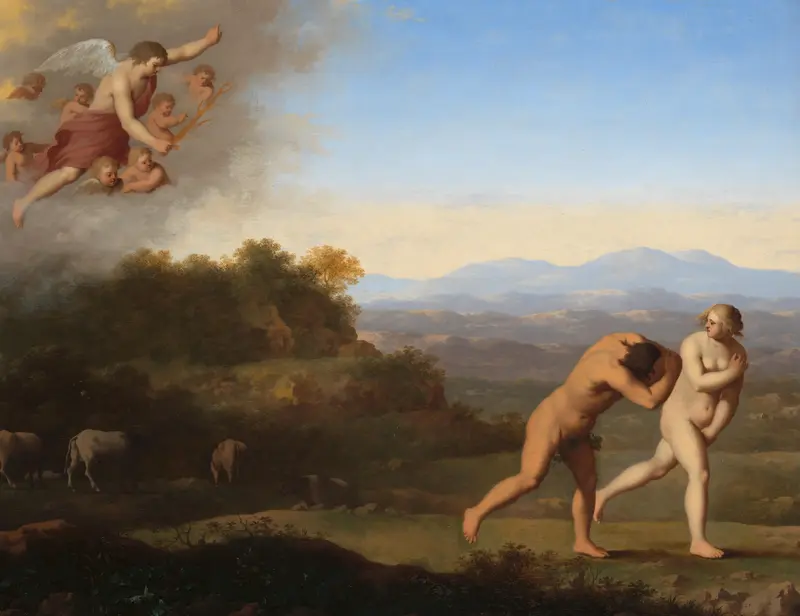 The Expulsion from Paradise Wall Art by Unknown - High-Resolution Digital Print
